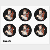 lumberjack ronde sticker (Vel)