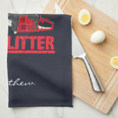 Lumberjack Sawsel You Meent Man Glitter Theedoek (Quarter Fold)