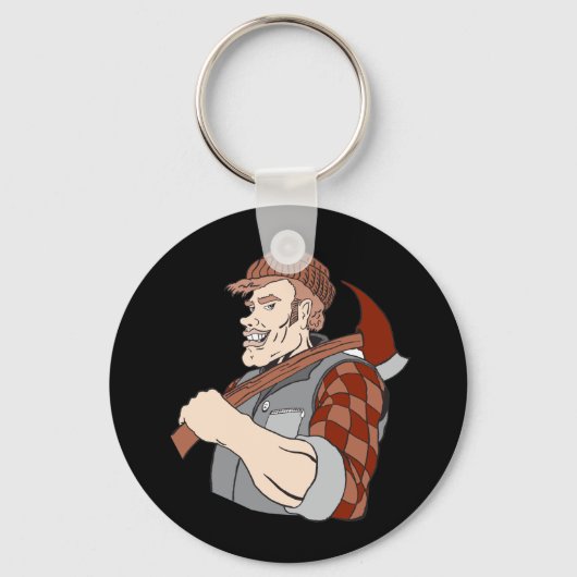 lumberjack sleutelhanger (Voorkant)
