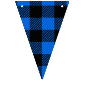 Lumberjack Style - blauwe stof + uw ideeën Vlaggetjes (Derde vlag)
