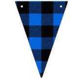 Lumberjack Style - blauwe stof + uw ideeën Vlaggetjes (Tweede vlag)