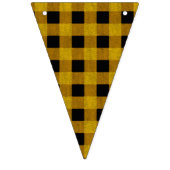 Lumberjack Style - gele stof + uw ideeën Vlaggetjes (Derde vlag)