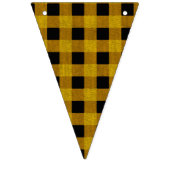 Lumberjack Style - gele stof + uw ideeën Vlaggetjes (Tweede vlag)