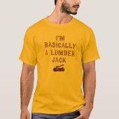 lumberjack t-shirt (Voorkant)