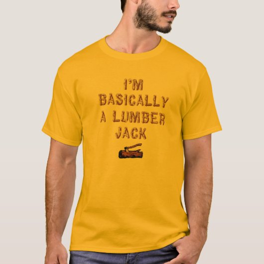 lumberjack t-shirt (Voorkant)