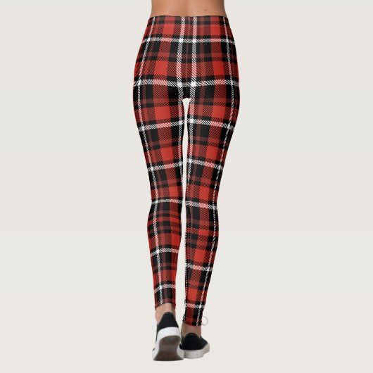 Lumberjack Tartan Pattern Leggings (Achterkant)