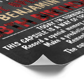 Lumberjack Time Capsule Sign./Poster Poster (Hoek)