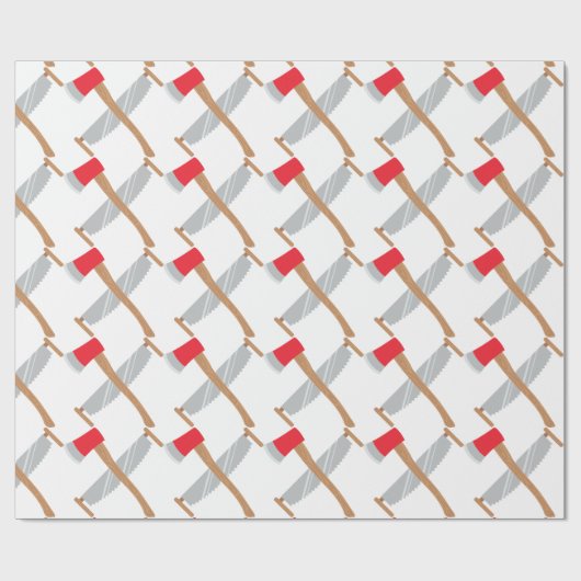 Lumberjack Tools Cadeaupapier (Vlak)