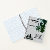 Lumberjack Tree Service Business Card Notitieboek (Binnen)