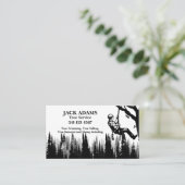 Lumberjack Tree-Visitekaartje Visitekaartje (Staand voorkant)