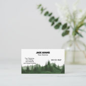 Lumberjack Tree-Visitekaartje Visitekaartje (Staand voorkant)