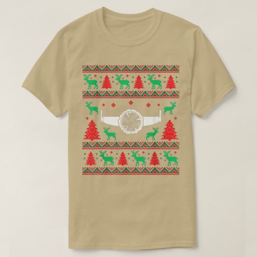 lumberjack Ugly KerstSweaters T-shirt (Design voorkant)