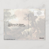 Lumberjack van Thomas Gainsborough Briefkaart (Achterkant)