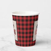 Lumberjack Verjaardag Papieren Cup - ONE - Beer Papieren Bekers (Links)