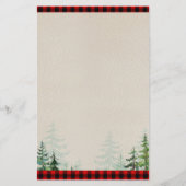 Lumberjack Waterverf wenst Baby (Achterkant)