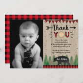 Lumberjack Wild Eén Beer zaterdag Dank je kaarten (Voorkant / Achterkant)