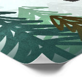 Lumberjack Wild One Forest Treil Mix Sign Poster (Hoek)