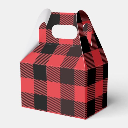 Lumberjack Wilderness Boys Eerste Verjaardag Bedankdoosjes (Achterkant)