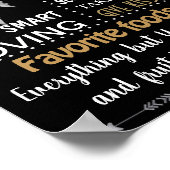 Lumberjack Woodland antlers elandmose Birthday Poster (Hoek)