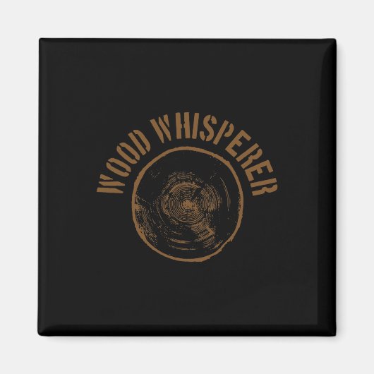 Lumberjack Woodworker Magneet (Voorkant)