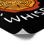 Lumberjack Woodworker Wood Whisperer Poster (Hoek)