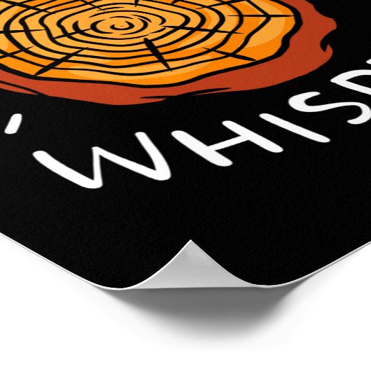 Lumberjack Woodworker Wood Whisperer Poster (Hoek)