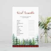 Lumberjack Word Scramble Game (Staand voorkant)