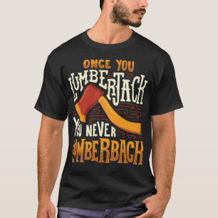 LUMBERJACK Zodra je verjaardagsdag hebt T-shirt