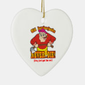 Lumberjacks Keramisch Ornament (Rechts)