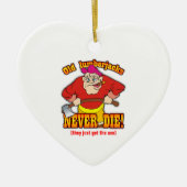 Lumberjacks Keramisch Ornament (Voorkant)