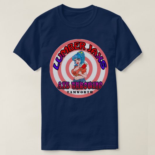 LumberJaxs Ax Throwing 1 T-shirt (Design voorkant)