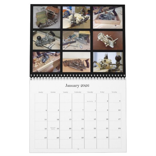 LumberJocks Hand Tool Agenda 2016 Kalender (Jan 2026)