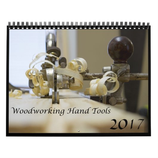 LumberJocks Hand Tool Agenda 2017 Kalender (Hoes)