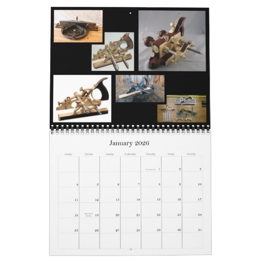 LumberJocks Hand Tool Agenda 2017 Kalender (Jan 2026)