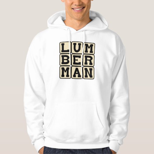 Lumberman, Timber Cutter Hoodie (Voorkant)
