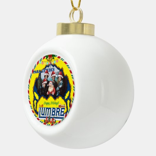 Lumbre Ceramic Ball Ornament (Rechts)
