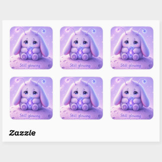 Lumeni “Nog steeds gloeiend”  Vierkante Sticker