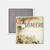 Lumière Brothers Cinema Poster Magneet (Voorkant / Achterkant)