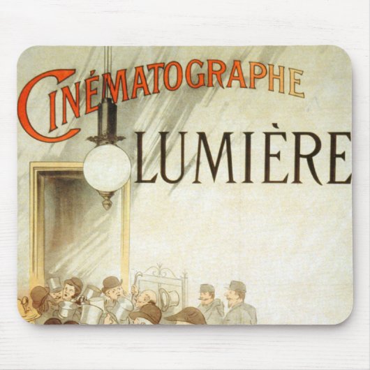 Lumière Brothers Cinema Poster Muismat (Voorkant)