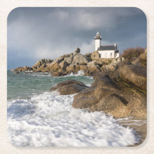 Lumière délicieuse dans le Finistère Nord Kartonnen Onderzetters