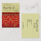 Lumiére Professional Custom Baroque Visitekaartje (Voorkant / Achterkant)