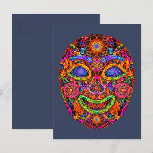 LumiFace Briefkaart (Voorkant / Achterkant)