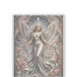 Lumina Ascendant – Hemels Engel Portret Sticker