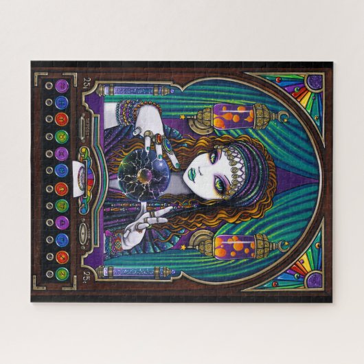 Lumina Bohemian Gypsy Fortune Teller Legpuzzel (Horizontaal)