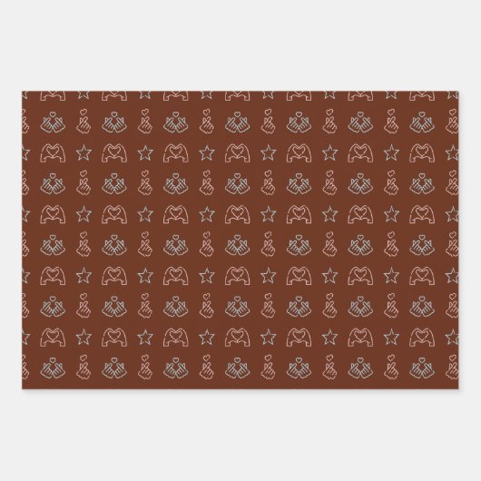 LUMINA K-Pop Holiday Collection Inpakpapier Vel (Voorkant 3)