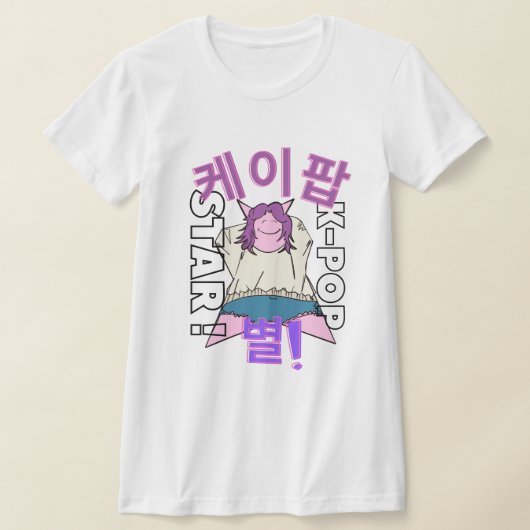 LUMINA K-Pop Idol Kleding T-shirt (Laagn)