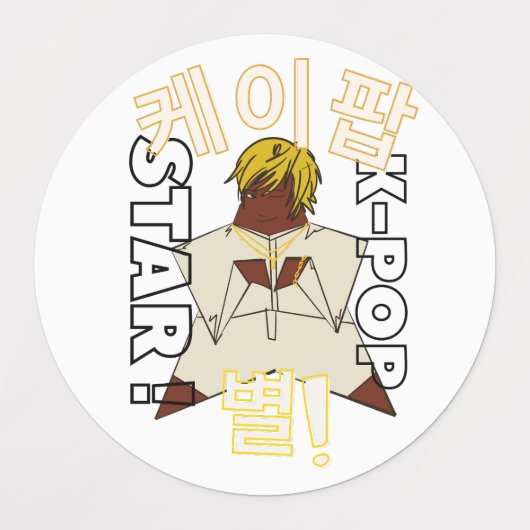 LUMINA K-Pop Idol Stickers (Design 2)