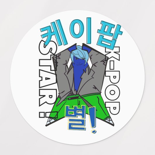 LUMINA K-Pop Idol Stickers (Design 1)
