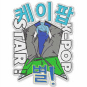 LUMINA K-Pop Idol Stickers (Voorkant)