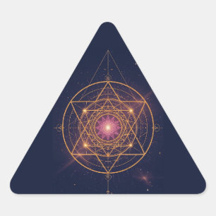 Luminair Mandala van Gouden Harmonie Sticker